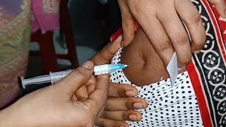 IM Intramuscular Arm injection Push Triamcinolone injection Video 24 Ep 96 Anik Health Tips [upl. by Hildegaard]