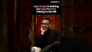 Koffee With Karan Season 8 Ajay Devgn Cant Wait For Kajol To Stop Talking To Him  Rohit Shetty [upl. by Kenlee896]