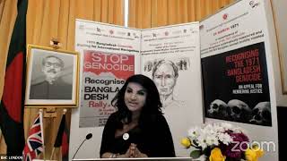 The 1971 Bangladesh Genocide A HighLevel Panel Discussion [upl. by Ariat358]