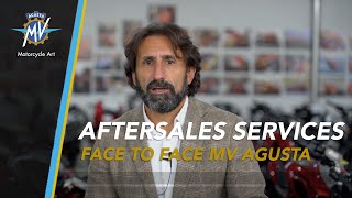 Claudio Quintarelli on After sales services and future  Face to Face MV Agusta [upl. by Akkin]