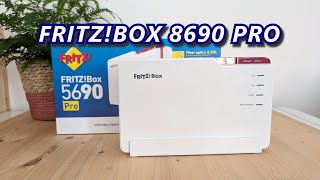 FRITZBox 5690 Pro router compatible con Fibra Wifi 7 y 6 GHz [upl. by Player]