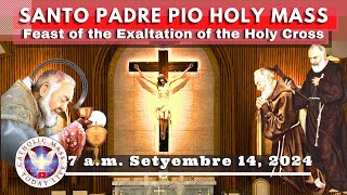 Catholic Mass Today Live at Santo Padre Pio National Shrine  Batangas 14 Sep 2024 7am [upl. by Marsland418]