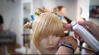 How To Cut 6 Different Types of Bangs  Haircut Tutorial  MATT BECK VLOG 56 [upl. by Allicirp447]