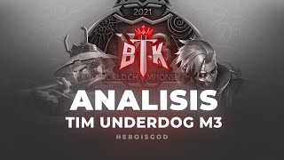 ANALISIS BTK TIM UNDERDOG M3 [upl. by Ivan]