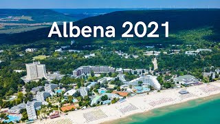 Holiday in Albena resort Bulgaria  Albena beach 4K [upl. by Nnaeel]