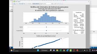 Cómo crear Intervalo de Tolerancia en Minitab [upl. by Amadeo289]