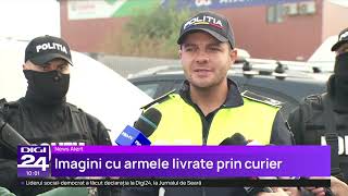 Arme aduse ilegal în România comandate online și livrate prin curier [upl. by Pliske]