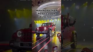 ITS HERE THE MAHINDRA THAR ROXX 5DOOR is finally launched in India PowerDrift TharRoxx Shorts [upl. by Armillas497]