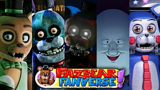 LOS MEJORES FANGAMES DE FNAF VERSION FAZBEAR FANVERSE [upl. by Annahsar522]