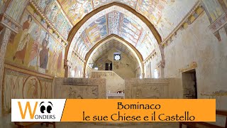 Bominaco  Le sue Chiese e il Castello [upl. by Dabney]