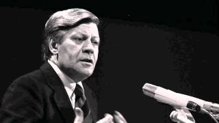 Helmut Schmidt  Abschiedsrede im Bundestag 10 Sep 1986 Audio only [upl. by Olgnaed]