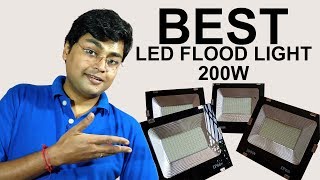 Best 200Watt LED Flood Light For Out Door Unboxing And Review [upl. by Agatha7]