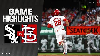 White Sox vs Cardinals Game Highlights 5324  MLB Highlights [upl. by Geoffrey]