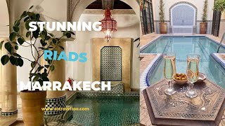 Stunning Riads in Marrakech For Your Next Stay [upl. by Cheadle]