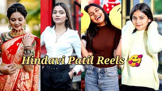 New Instagram reels videos  Hindvi patil  all new tiktok Instagram reels [upl. by Enyamrahs]