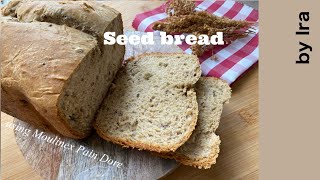 no 4  Easy homemade Seed bread  using Moulinex Pain Dore [upl. by Howey]