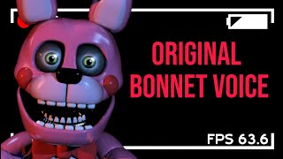 Original Bonnet Voice  FNaF Sister Location  Perfectionist [upl. by Abbe]