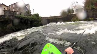 River Leven Kayaking Trip Backbarrow Bridge with Elliott Davidson [upl. by Lhok9]