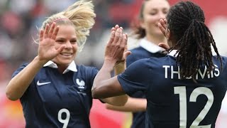 Equipe de France Féminine  coulisses de la 1ère victoire en Allemagne [upl. by Notsa]