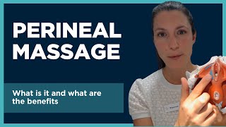 Perineal Massage How To Do It [upl. by Modie]