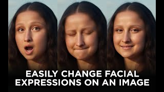 Easily Change Facial Expressions On Images  FREE And Easy To Use [upl. by Anerom]