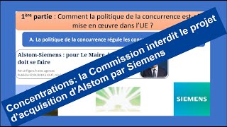 Quelles politiques économiques dans le cadre européen 24 La politique de la concurrence [upl. by Becker542]