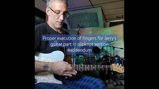 Addendum to Slipknot lesson gratefuldead guitartechnique jerrygarcia guitarlessons bobweir [upl. by Glennis]