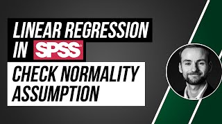 How to Check normality assumption in simple linear regression in SPSS [upl. by Stanislaus]