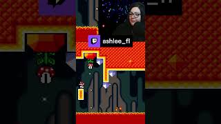 Replaying my FAV Beginner Hack Part 23 smw kaizo gaming shorts twitch mario [upl. by Leunamnauj]