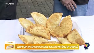 Chapecó celebra a semana do Pastel de Santo Antônio último dia de programação [upl. by Uol]