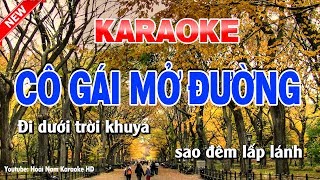 Karaoke Cô Gái Mở Đường Tone Nam [upl. by Studnia623]