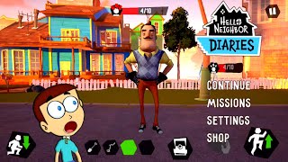 Hello Neighbor Diaries 1  Android Game  Shiva and Kanzo Gameplay [upl. by Witherspoon]