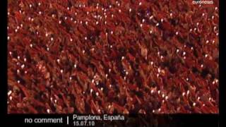 End of San Fermin festival [upl. by Leuas]