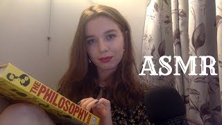 ASMR Philosophy Reading about philosophical ideas of Albert Camus [upl. by Ylak561]