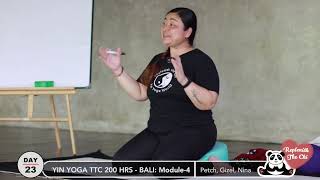 Module4 Day2 Yin Yoga TTC 200 Hrs Bali English [upl. by Agosto]