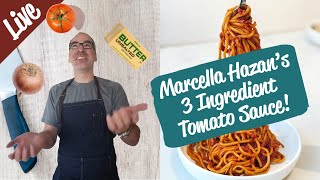 Marcella Hazans Tomato Sauce  The Most Famous Tomato Sauce on the Internet [upl. by Enaed458]