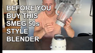 Before you buy Smeg BLF01CRUS 50s Style Blender [upl. by Selma]