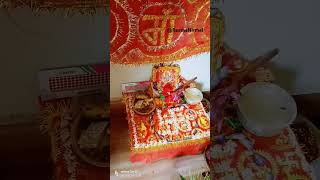 Leke puja ki thali jyot mn ki jaga li Matarani Durgapuja ReemaNirmal [upl. by Millie]