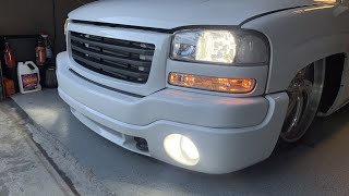 AuxBeam LED Lights for 9906 SilveradoSierra [upl. by Ecirb987]