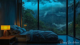 Calming Piano Music with Rain Sounds  Fall Asleep in Under 5 Minutes 🌧 Rain for Insomnia [upl. by Cahilly805]