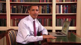 President Obama Explains Healthcaregov [upl. by Aitital]