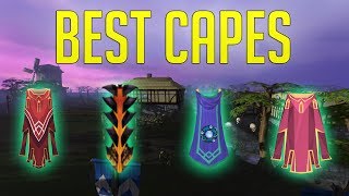 Runescape 3  Best Capes [upl. by Schreck]