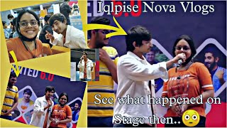 And Then IqlipseNova Called me on Stage😲Surprising PathshalaByNova Kriti IIT D iit rdv [upl. by Emiaj]