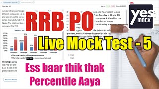 Yes Mock RRB PO 2024 Live Mock Test  5🎯 Just Do It  rrb yesofficer rrbpo [upl. by Rocker676]