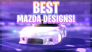 The 10 Best Mazda RX7 Designs Of All Time Rocket League Car Designs [upl. by Eanom]