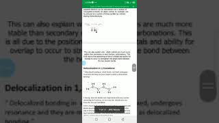 Delocalized Hydrocarbon Systems Alkenes Olefins Allyl and Butadienes [upl. by Narf20]