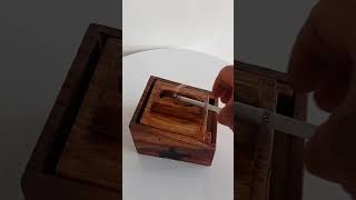 wooden ashtrays idea woodworking [upl. by Yendirb]