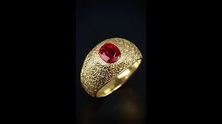 Buccellati Burmese ruby ring Italian circa 1940 jewellery rings shortsyoutube [upl. by Odetta]