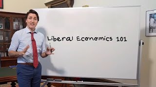 Liberal Economics 101 explained by Justin Trudeau and Chrystia Freeland [upl. by Nnaacissej397]