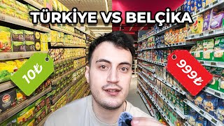 TÜRKİYE VS BELÇİKA FİYAT KARŞILAŞTIRMA [upl. by Grose]